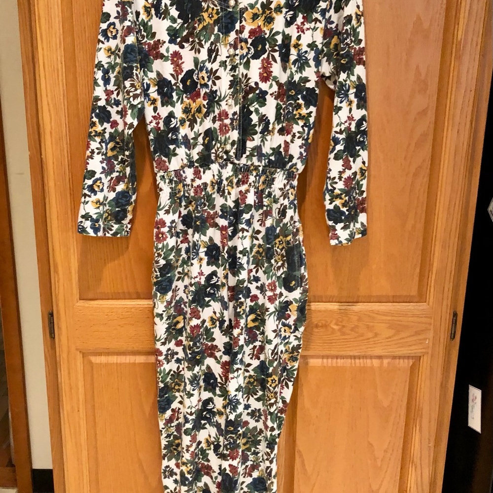 Vintage 80s Jumpsuit ‘Bridge Sportswear Company’—S